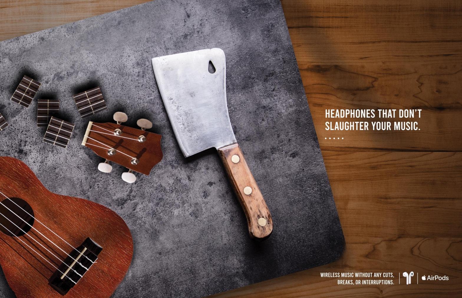 Apple AirPods Advertisement